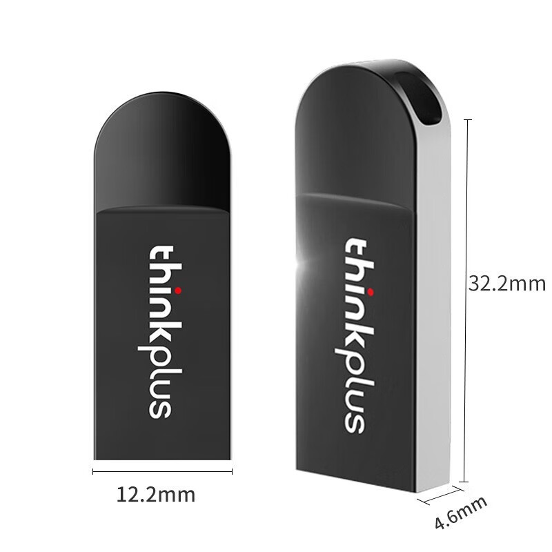 联想thinkplus MU222适用可刻字办公商务U盘音乐礼品logo联想 u盘