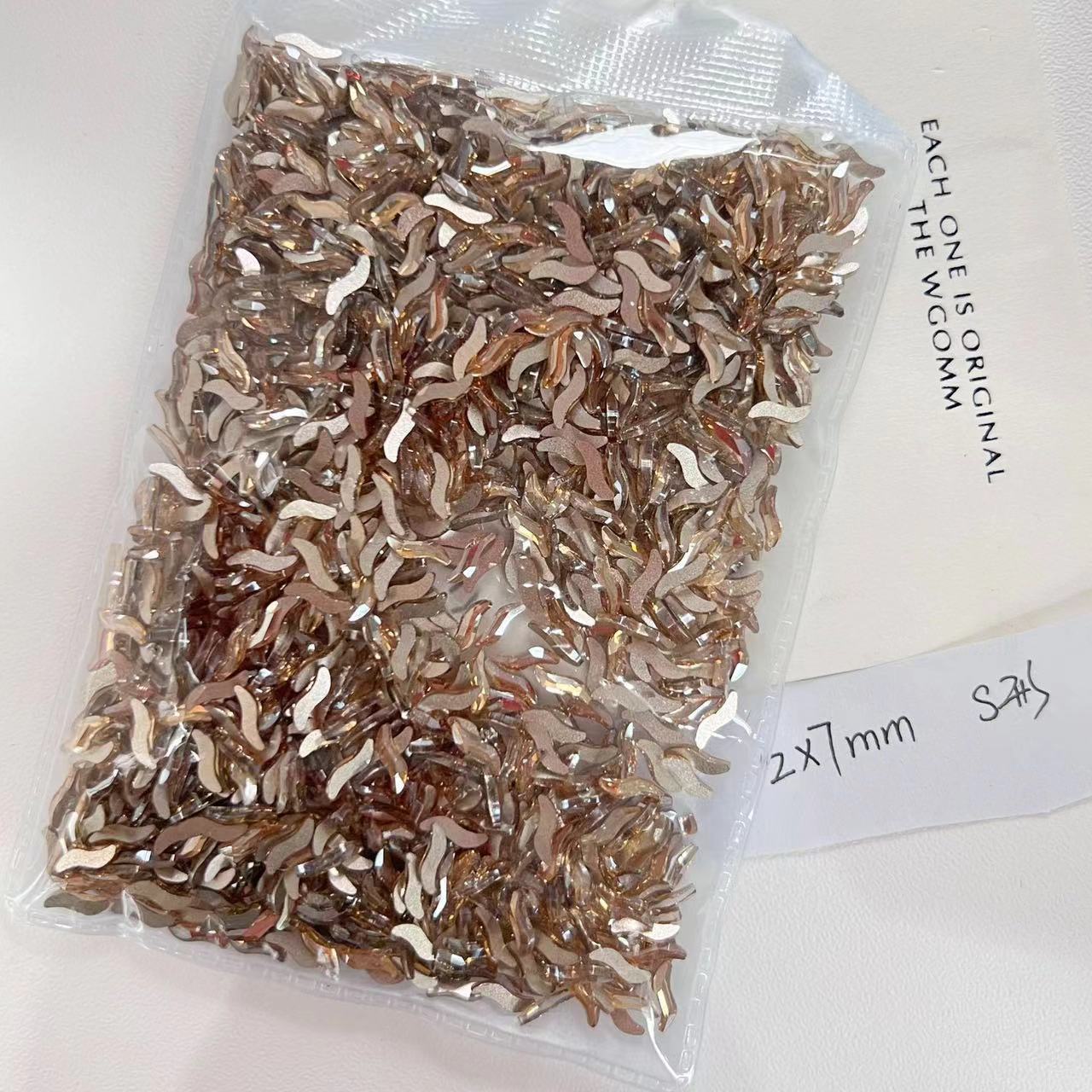 샴페인 플랫바텀 특수형 다이아몬드-S