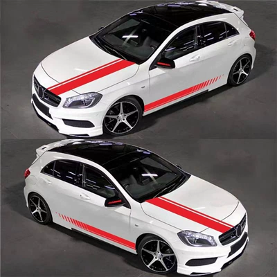 Strip Scratch Cover Stickers, Tank cap