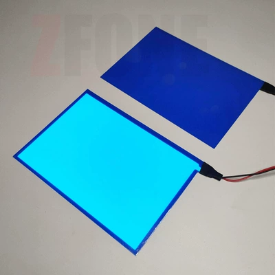 Led Cold Light Sheet Cold – Cold light sheet - 10cm15cm-blue-with-battery-box-bring-your-own-battery