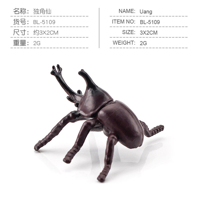 Sólido artificial abeja araña mariposa Naruto ciempiés insecto modelo animal juguete de los niños arena bandeja Decoración