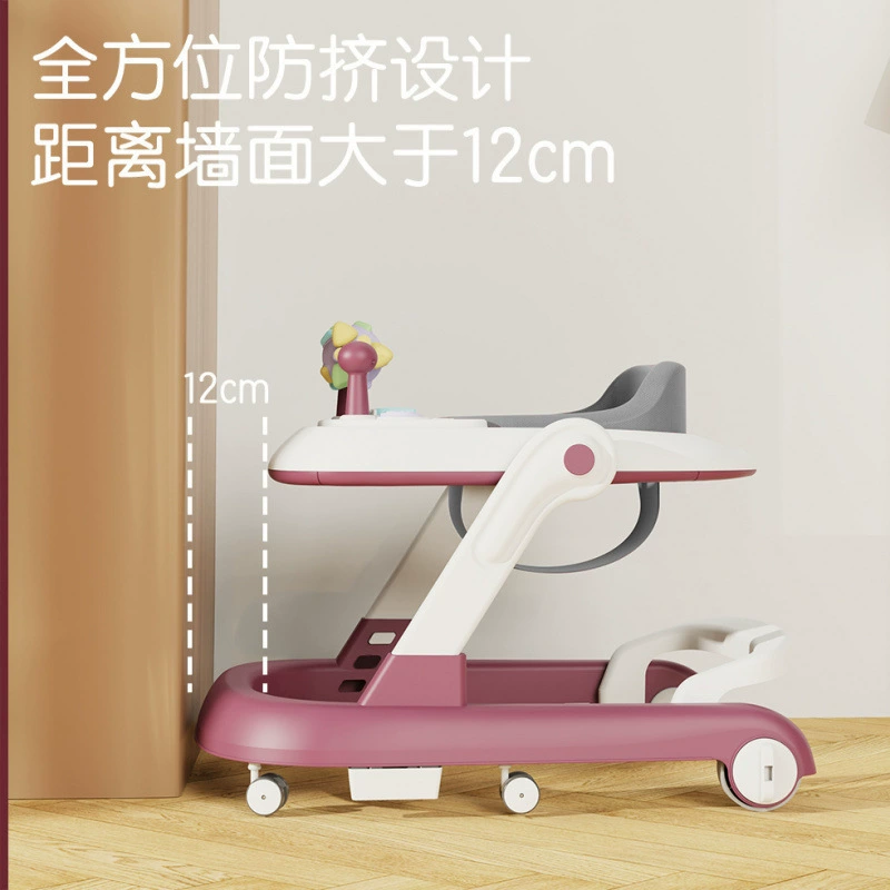 Children's universal foldable walker, anti-rollover, 6-18 month