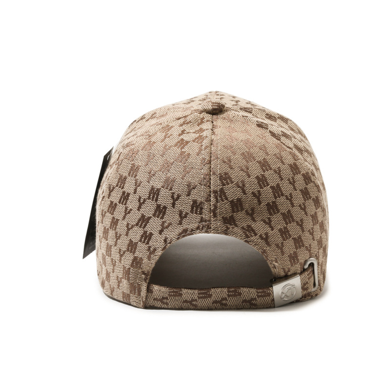 New Spring and Autumn Trendy Baseball Hat Letter Jacquard Duck Tongue Hat Unisex Baseball Hat Breathable Sunshade Hat Trendy Men_voghion.com