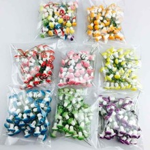 仿真植物 60个一包彩色小蘑菇 特价泡沫蘑菇 微景观盆栽配件饰品