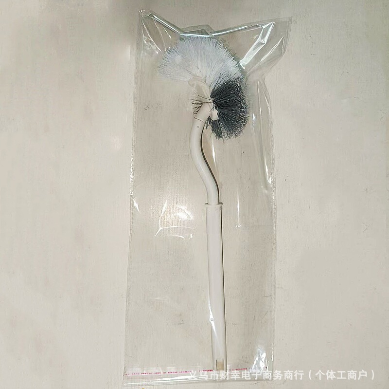 日本式トイレブラシ家庭用死角なしトイレブラシエルボトイレ壁掛け清潔ブラシ工場卸売り|undefined
