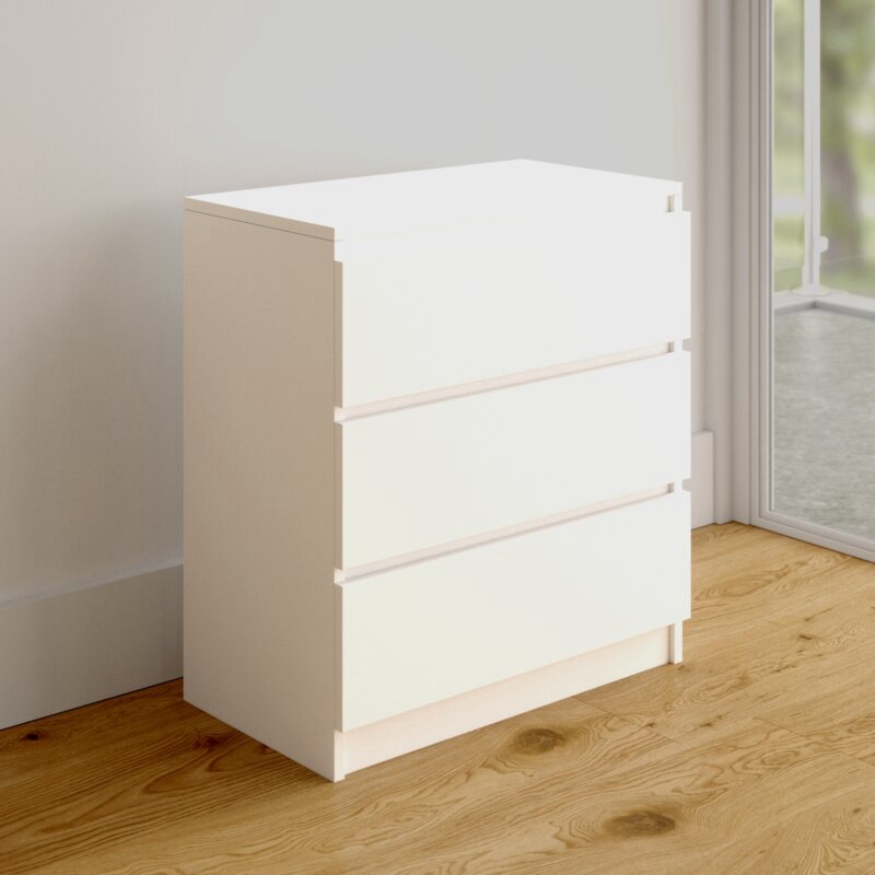 Simple moderna mesita de noche gabinete lateral blanco gabinete lateral de almacenamiento sala de estar dormitorio simple gabinete de almacenamiento