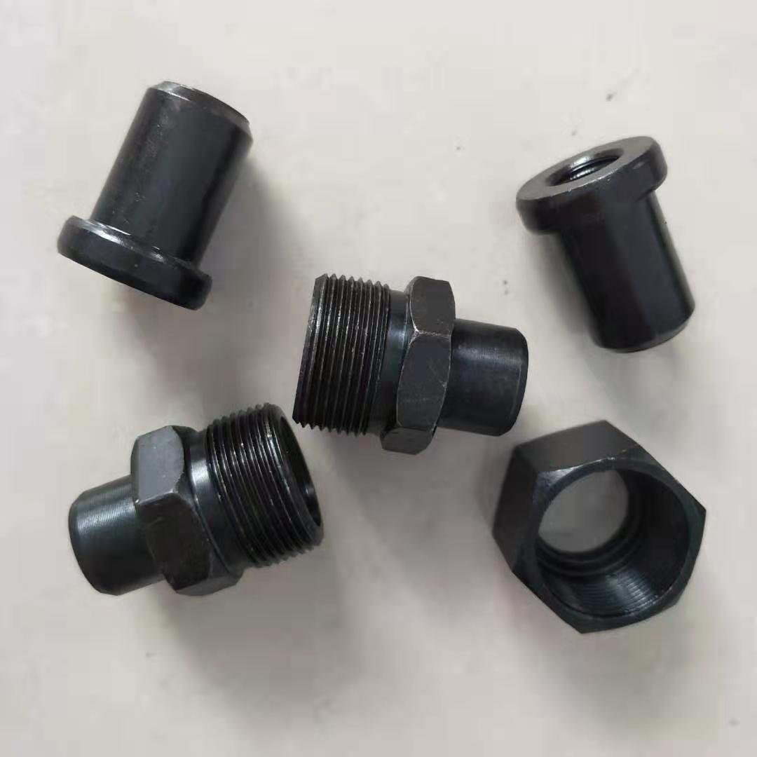 厂家批发 焊接式接头 矿用液压胶管K型接头 直通K型接头规格齐全