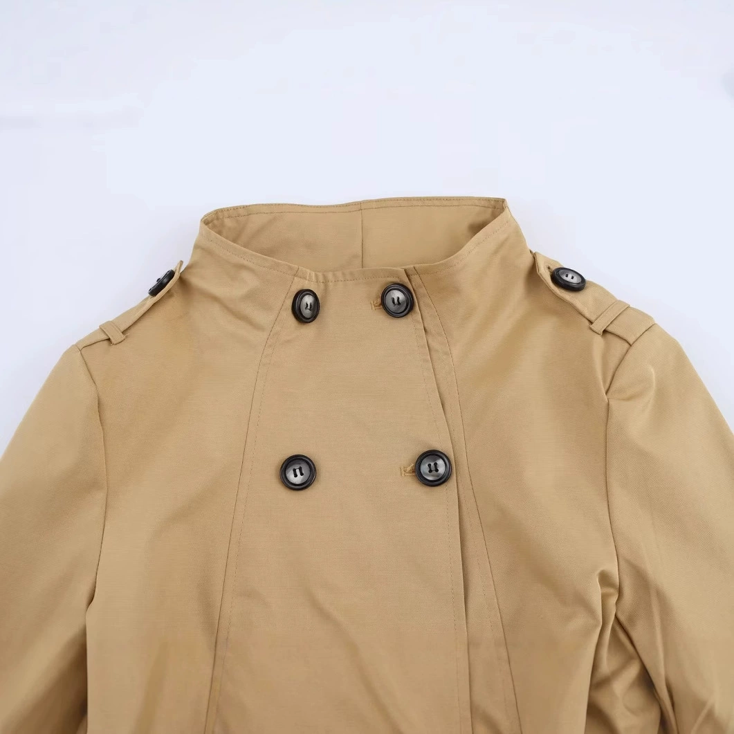 Кросс-бордер торговля, весной короткий шарф, trench coat, оптовая продажа, городской стиль