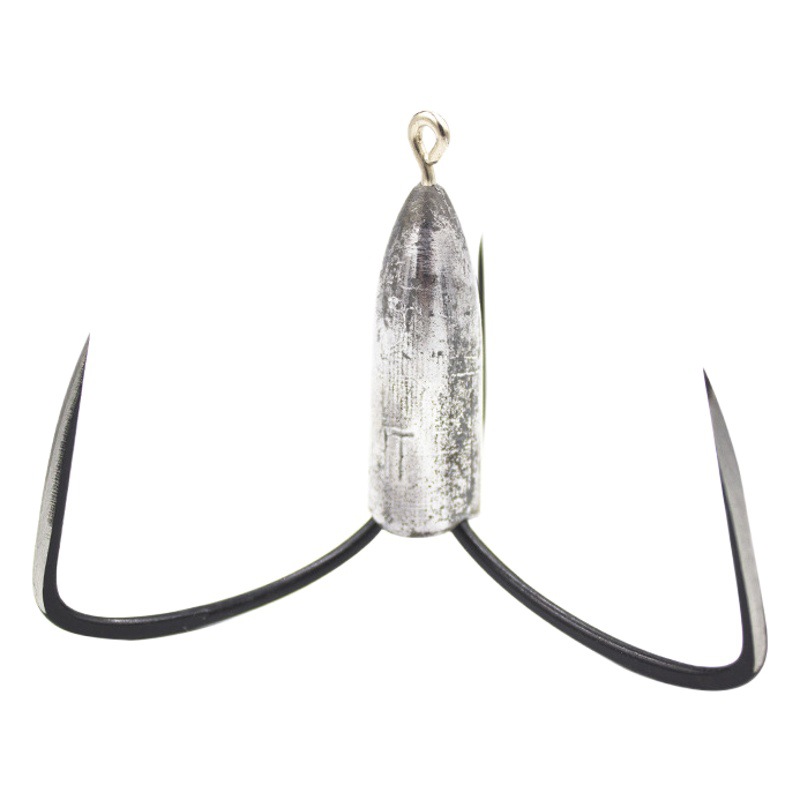 Blade mound anchor hook three claw hooks blade tip three anchor hooks hook hook tip with lead mound three anchor hooks