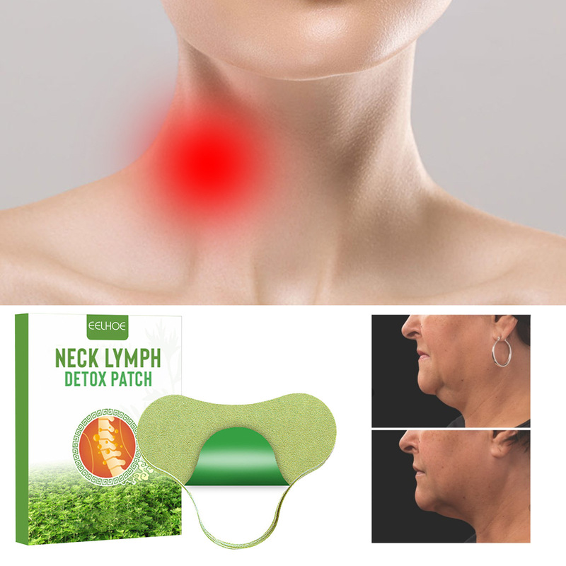 EELHOE neck lymphatic patch neck care desalination lymphatic relief neck meridian neck health care patch