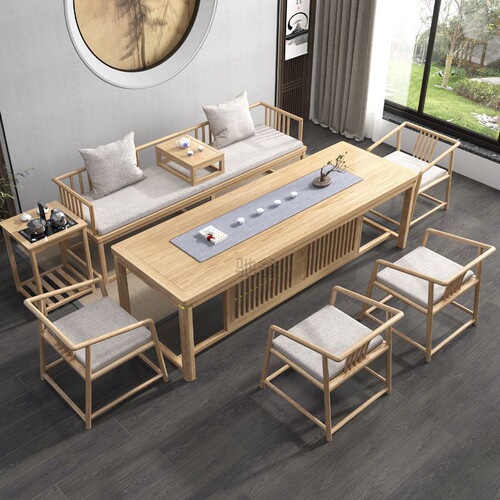 3L modern Chinese-style solid wood Luohan bed for small apartments, bed-sofa for home use, living room Zen-style sand discovery, modern minimalist princess bed for lying down