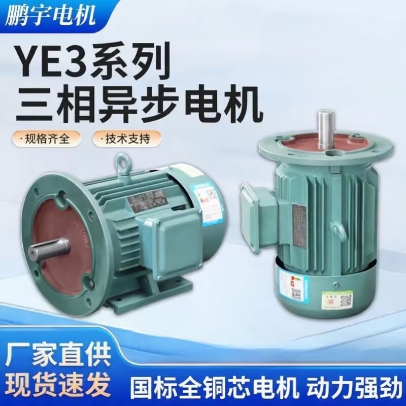 Vertical and Horizontal Three-Phase Asynchronous Motors, Ye3 Series Motors, Ac Induction Motors, Industrial High-Power Motors