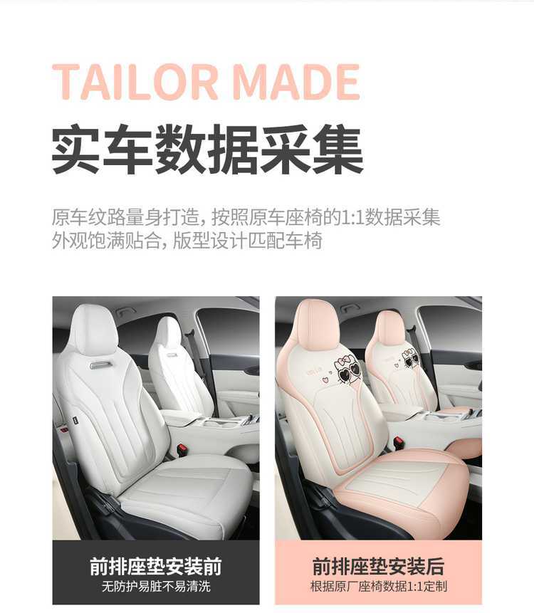 Suitable for Geely Xingyuan Seat Cover, Fully Enclosed, Universal for All Seasons, Xingyuan Special Seat Cover, Youth Free Dream Edition