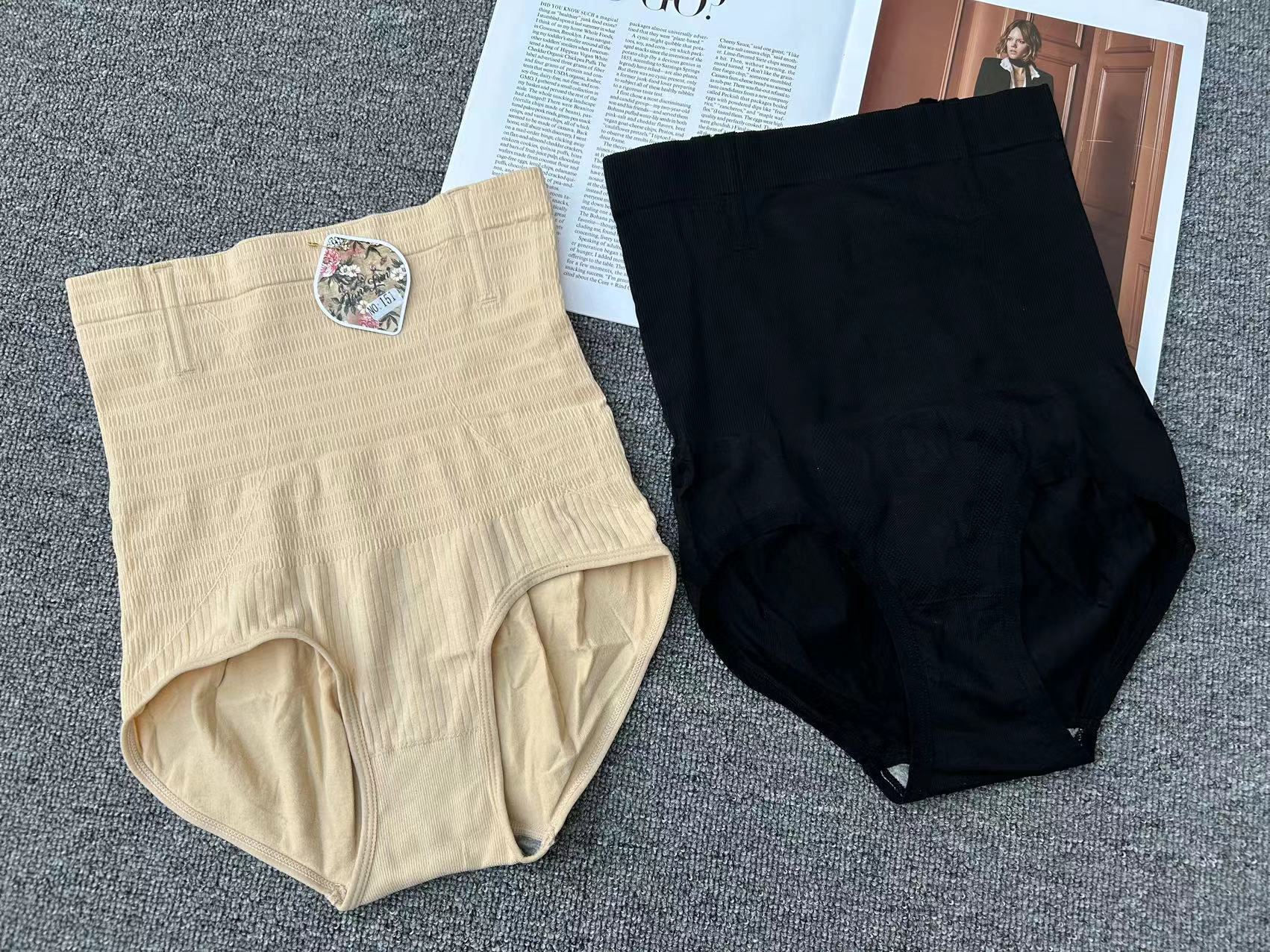 Cintura alta vientre que forma los pantalones sin costura de las mujeres postparto levantamiento de la cadera del vientre que forma la ropa interior cuerpo que forma los pantalones escritos de las mujeres al por mayor