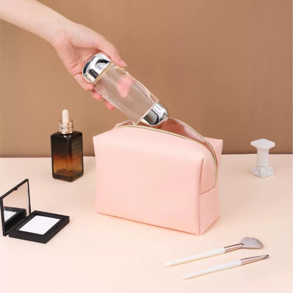 Women's Octagonal Cosmetic Bag Travel Portable Toiletry Bag Cosmetics Bag Cute Waterproof Square Toiletry Bag Cosmetic Bag
