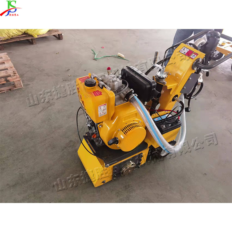 Máquina de eliminación de marcado de pavimento pista de identificación de daños por residuos máquina de marcado de fresado equipo de limpieza de marcado de cepillado