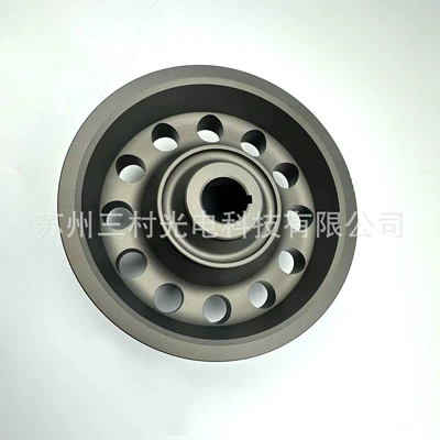Gray Crankshaft Pulley Belt Pulley Suitable for Honda Civic 92-95 D16 Sohc (Motorcycle transmission system parts)
