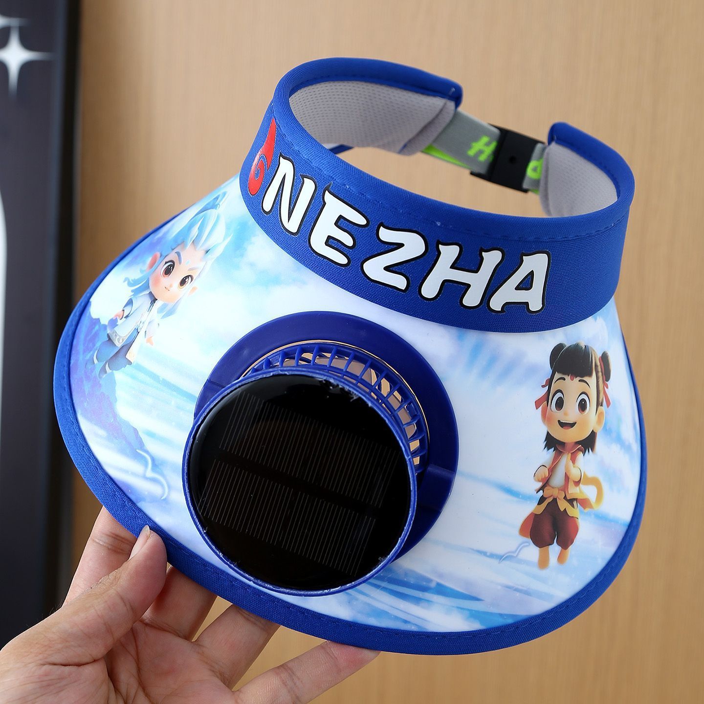 업그레이드 모델 [나자 솔라팬캡] - 다크블루