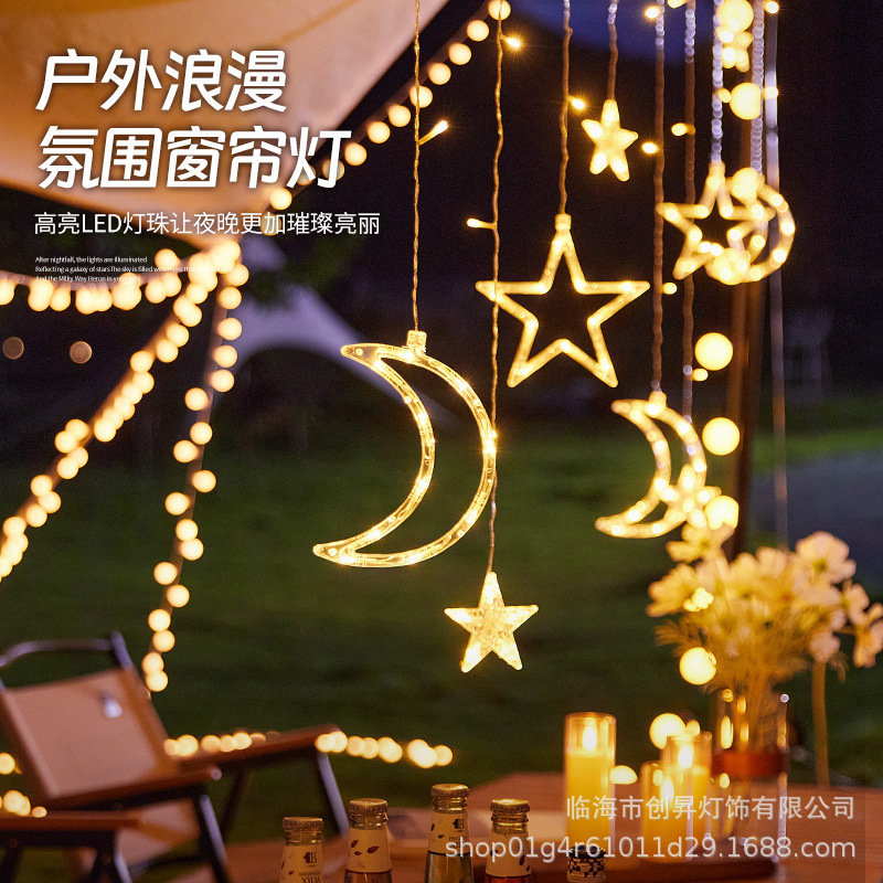 Led Star Lights Flashing Lights String Gypsophila Birthday Scene Camping Style Decoration Room Interior Layout Atmosphere Lights Led Star Lights Flashing Lights String Gypsophila Birthday Scene Camping Style Decoration Room Interior Layout Atmosphere Lights