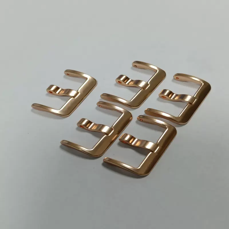 适用于表带不锈钢五金扣合锌扣针扣硅胶表扣智能手表配件跨境热卖