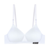 Хлопковый бюстгальтер без косточек, поддерживающее нижнее белье, тонкий белый бюстгалтер для школьников