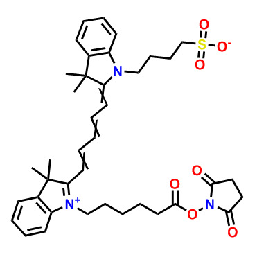 Cy5 SE（mono SO3） CAS：400051-84-5