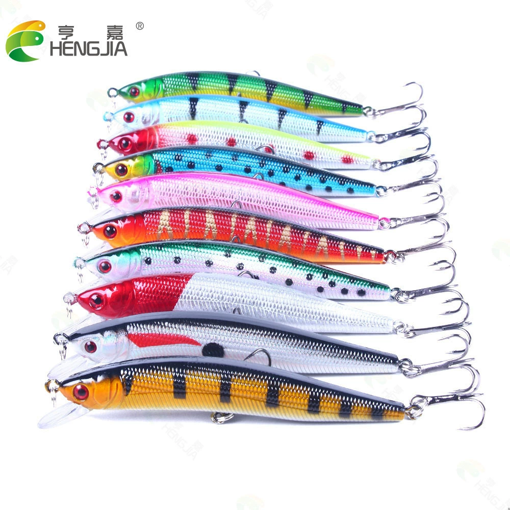 Новый приманка mino от HENGJIA mino lure 10см бионическая приманка 10 цветов имитационная приманка