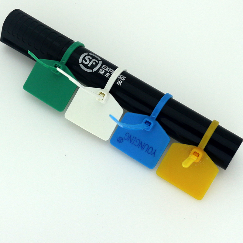 尼龙标牌标签扎带 电线电缆防水标识吊牌 标鱼记号铭牌 塑料挂牌