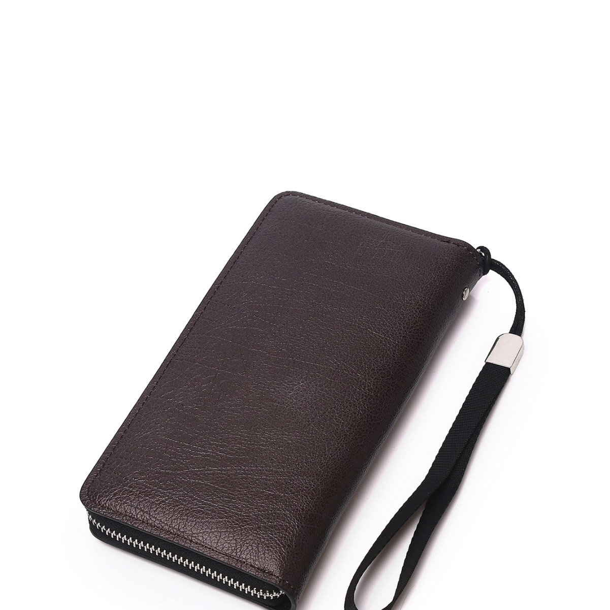 Bolsa de almacenamiento portátil de embrague nuevo multi-tarjeta de gran capacidad cremallera teléfono móvil Bolsa europea y americana retro larga cartera