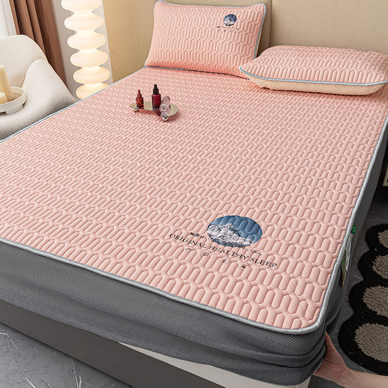 Sombrilla de cama fresca, alfombra de enfriamiento de verano para el hogar, sábana de seda de hielo de verano, sábana de cama, alfombra de aire acondicionado lavable para dormitorio