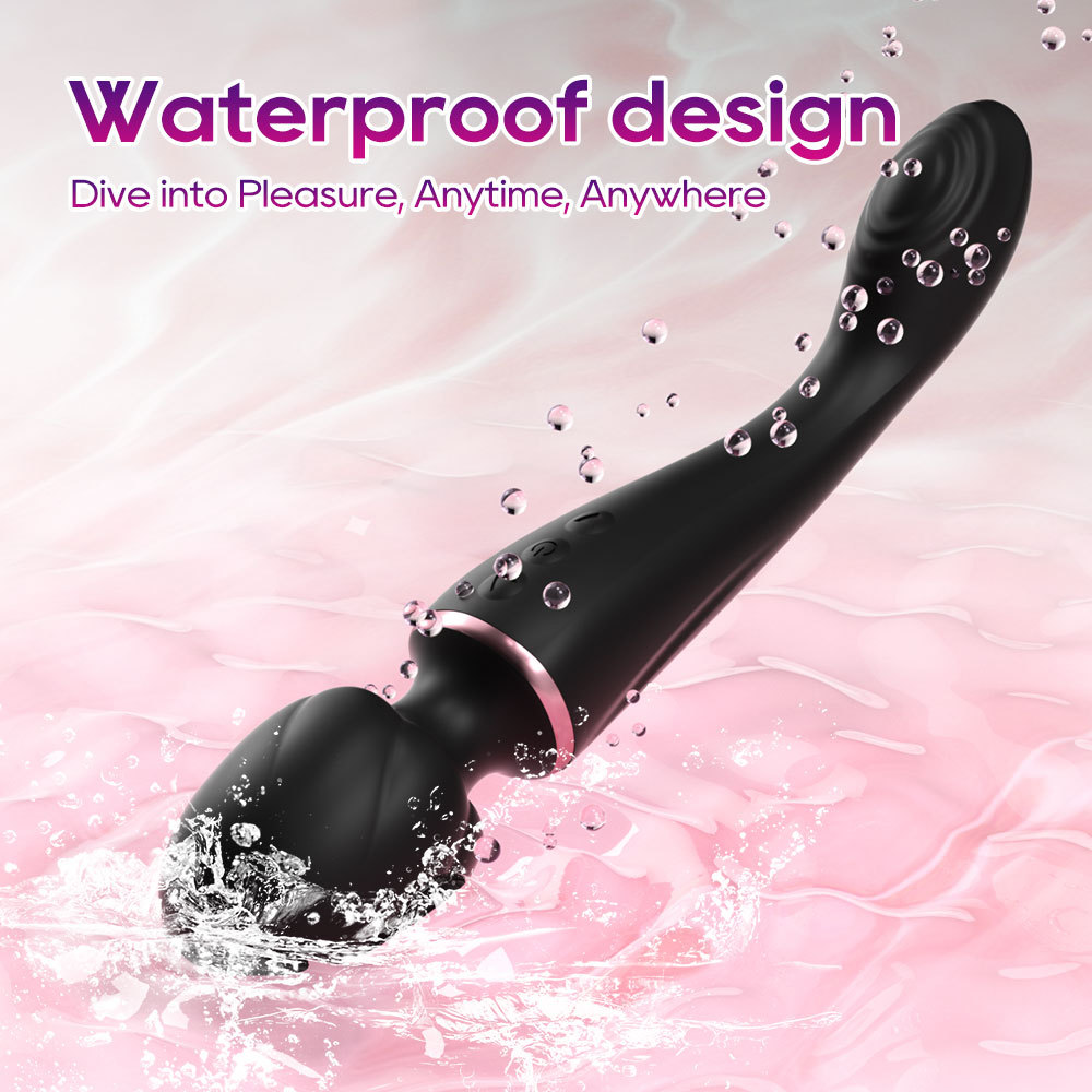 Double-headed Av Vibrator For Clitoral Stimulation Adult Massager_voghion.com