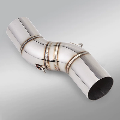 Motorcycle exhaust pipe — Mid-Section