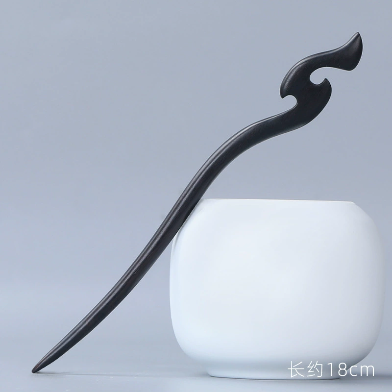 Шпилька для волос (кедр sandalwood) в китайском стиле для Hanfu, ручная резьба, 10 см, высокое качество