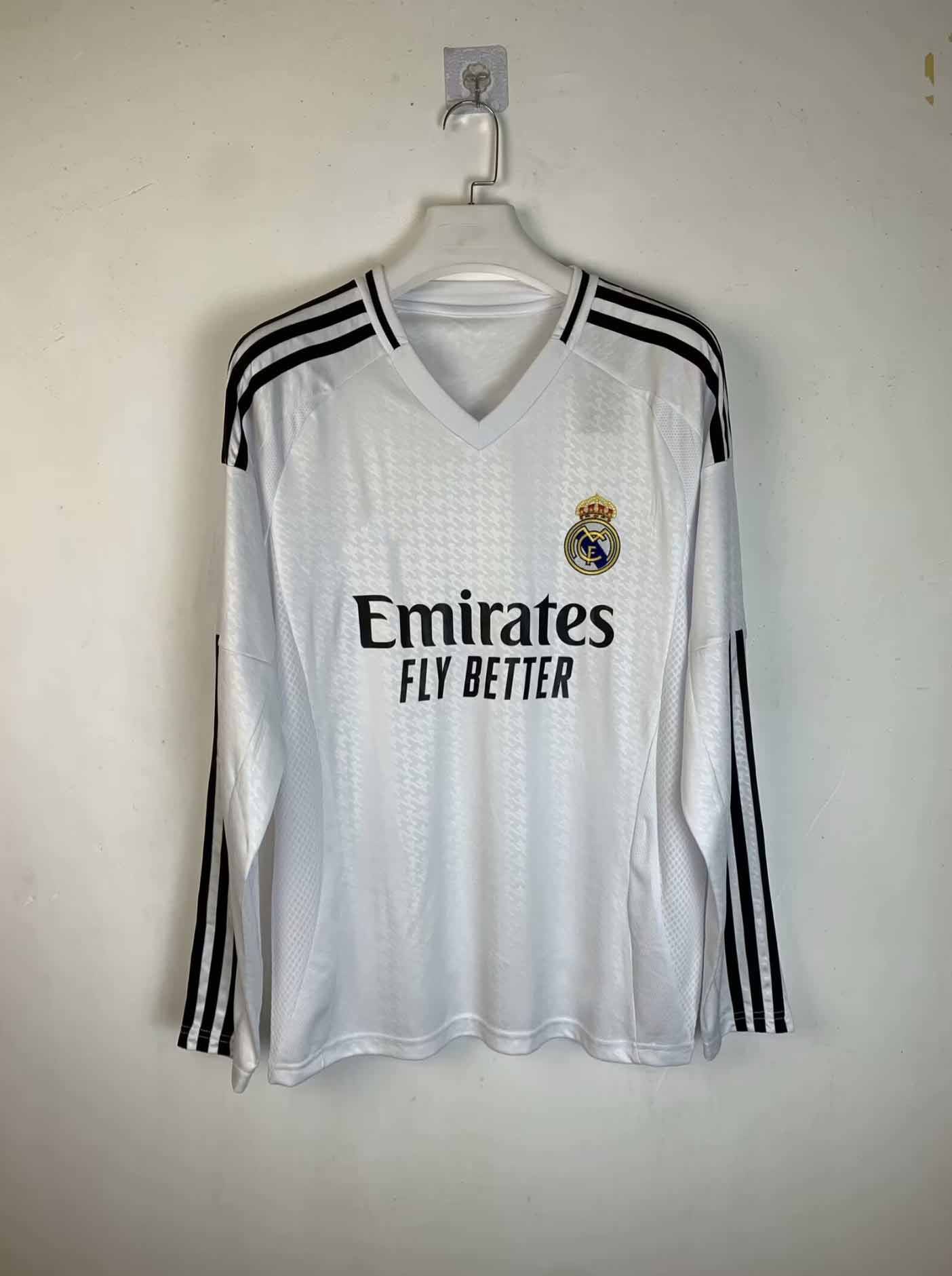 Nueva camiseta de fútbol de mangas largas de Argentina Real Madrid Barça de Alemania, la misma camiseta de venta directa suelta transpirable image 72