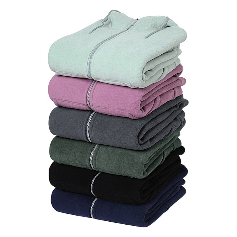 Прямые поставки с фабрики популярных осенне-зимних флисовых курток, утепленных коралловым и овечьим флисом, унисекс, для защиты от холодной погоды.