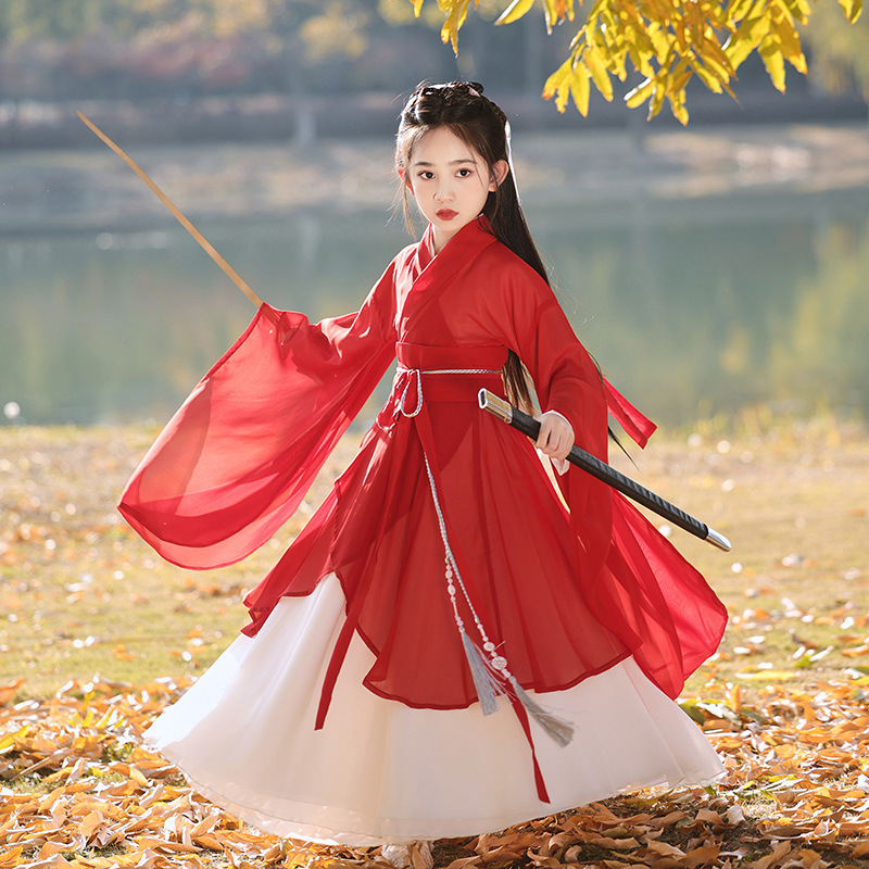 princess jin dress Fairy hanfu Tang dynasty princess dress for Women female authentic original suit qiu jin system chest