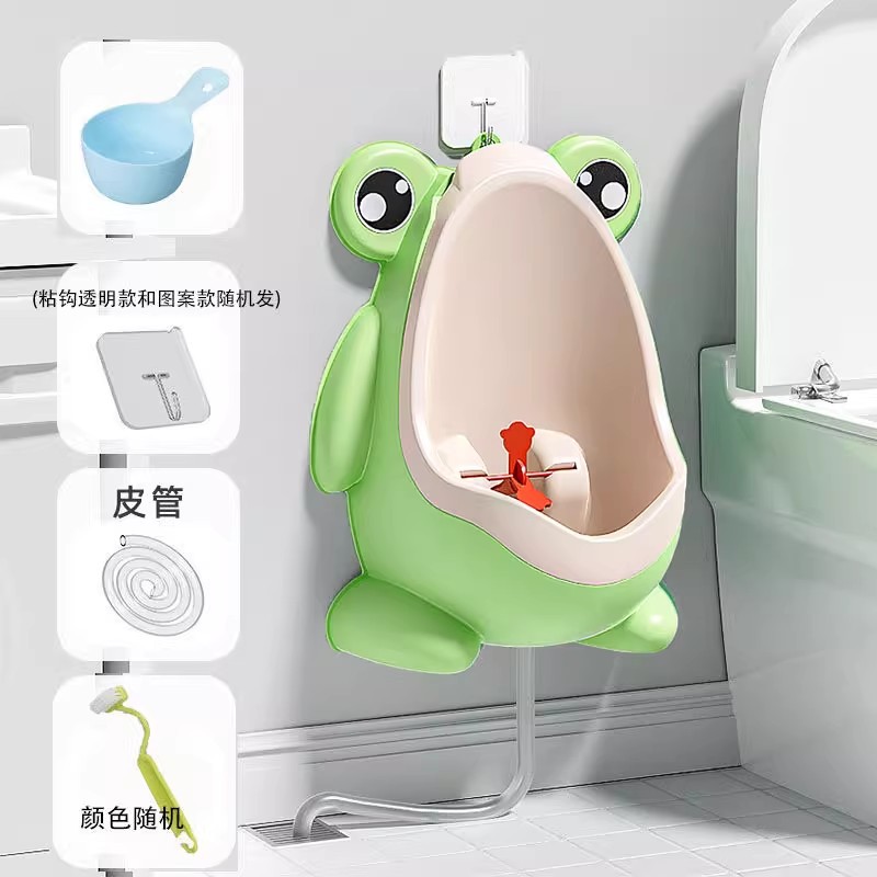 Verde fruta (gancho adhesivo + cepillo + cuchara de agua) tubo de 1 metro de largo