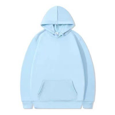 Sweat-shirt à capuche ample en tissu 220 g pour homme et femme, taille européenne, pull de sport d'automne et d'hiver_voghion.com
