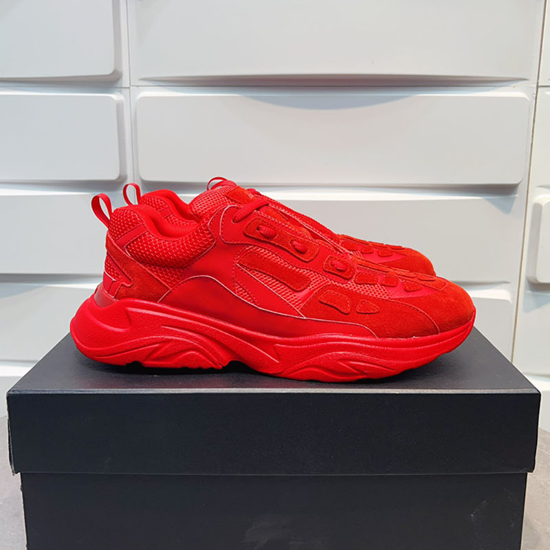 Comercio exterior estación europea marca de moda hueso malla transpirable costura cuero genuino zapatos del papá los hombres suela gruesa aumento zapatilla deporte