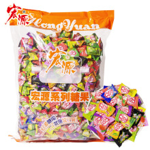 宏源什锦糖陈皮糖柠檬糖菠萝糖多口味混合装硬糖休闲招待糖果批发