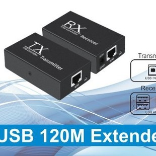 USB extender network cable extension 120 m keyboard mouse camera printer monitoring USB1.1 to RJ45HU