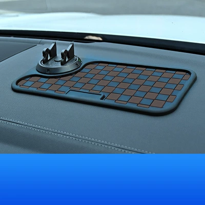 Anti-slip mat – high temperature resistance - black-brown-with-stand