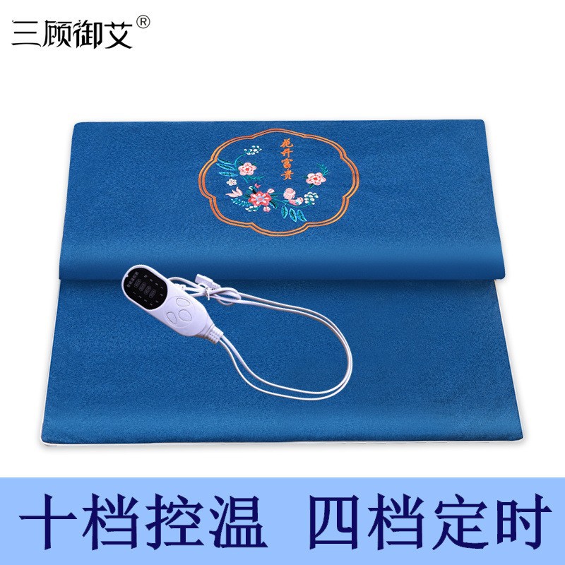 Deep blue linen [10-level temperature control & timer] blooming prosperity
