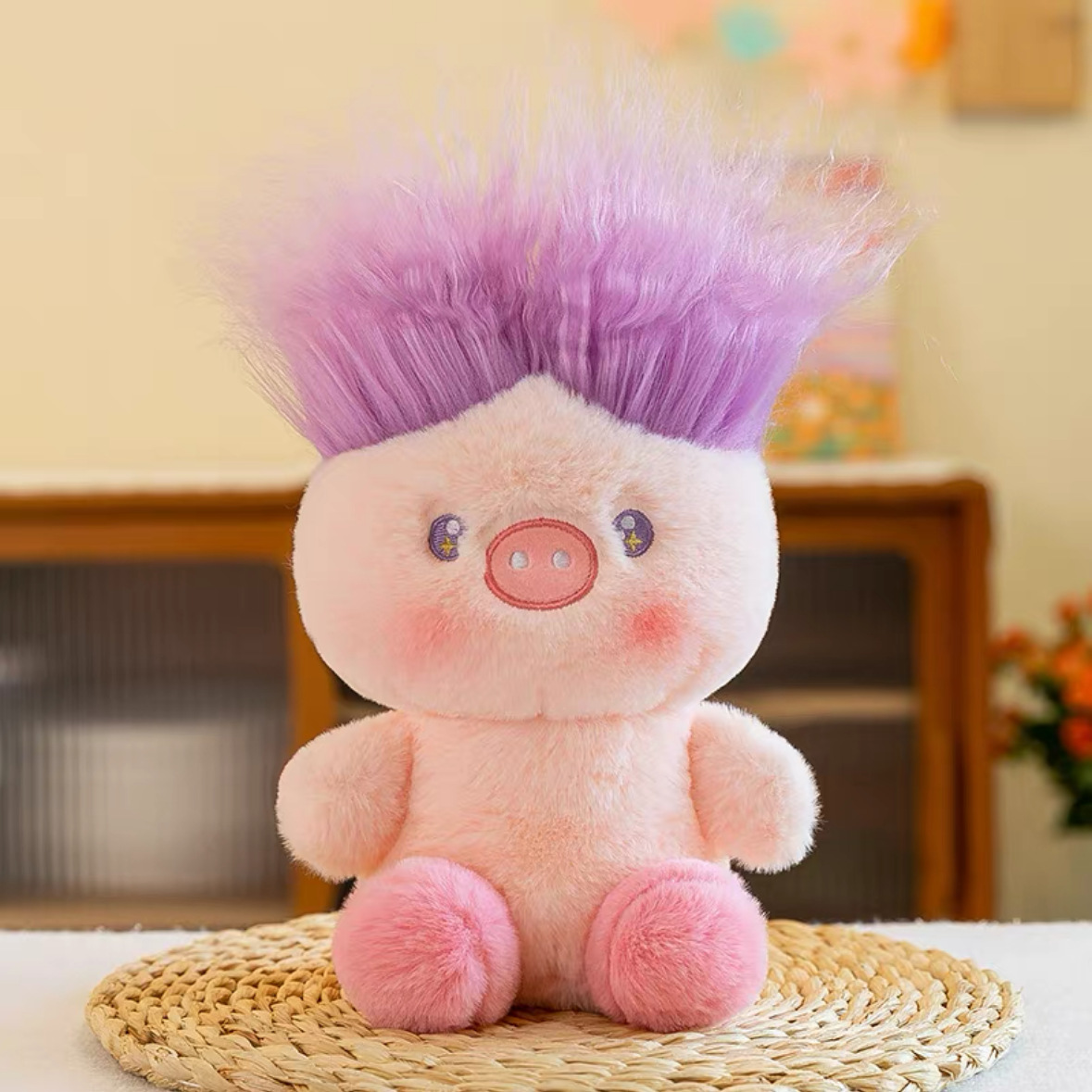 Muñeca peluche 8" máquina garras, regalo lanzamiento boda