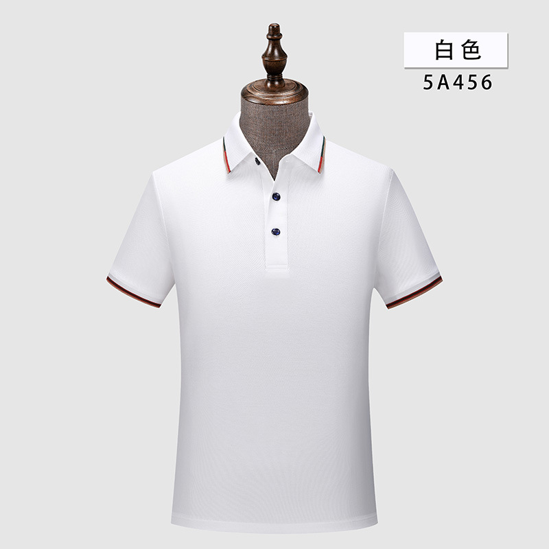 Anticuerpo desodorante 5A antibacteriano anti-ácaros manga corta solapa ropa de trabajo camisa cultural publicidad camisa polo algodón camiseta personalización