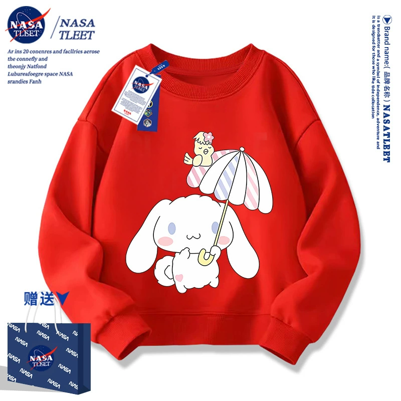 Autumn cartoon cute sweatshirt, oversize