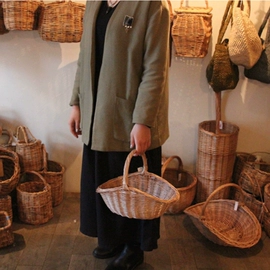 收纳篮/筐;植物工艺品;车篮