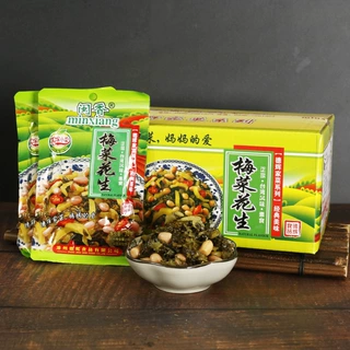 闽香梅菜花生70g早餐下饭菜榨菜开味酱菜咸菜腌菜配粥拌饭菜批发