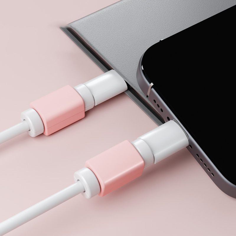 Nuevo tipo de hebilla de protección universal cable de datos de carga rápida anti-ruptura pinza de cable de carga anti-ruptura abrazadera de cable al por mayor