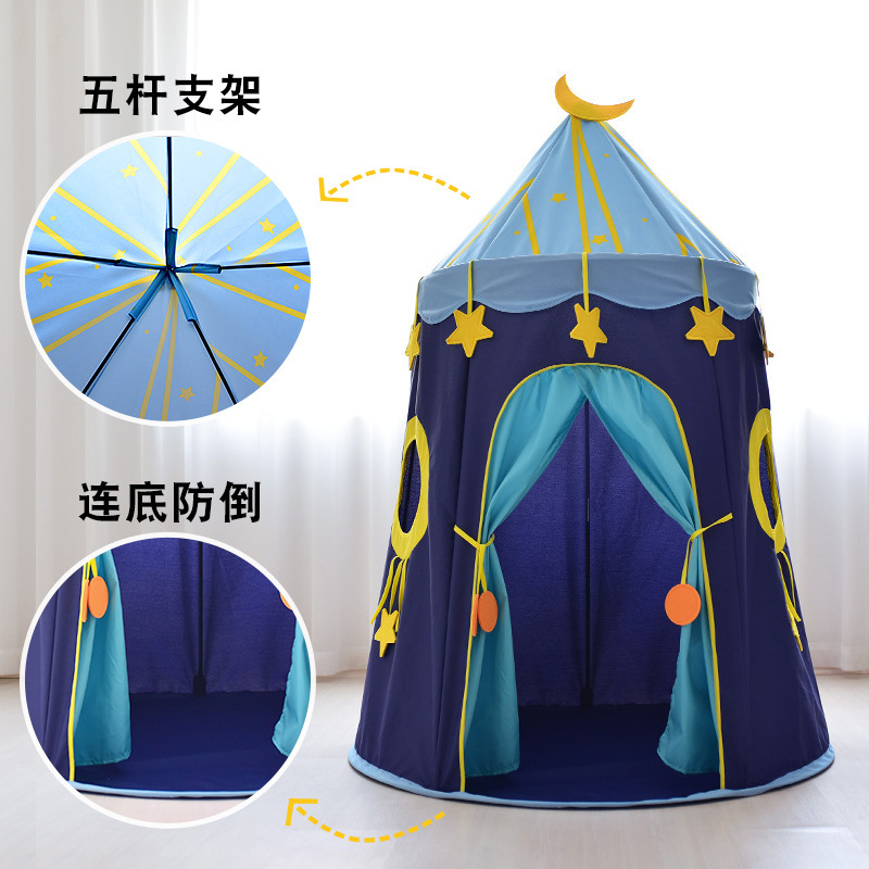 Mochila para niños tiendas de campaña Oxford casa de juegos para padres e hijos, juguetes de rastreo, libros de tela para bebés de clase A pueden morder